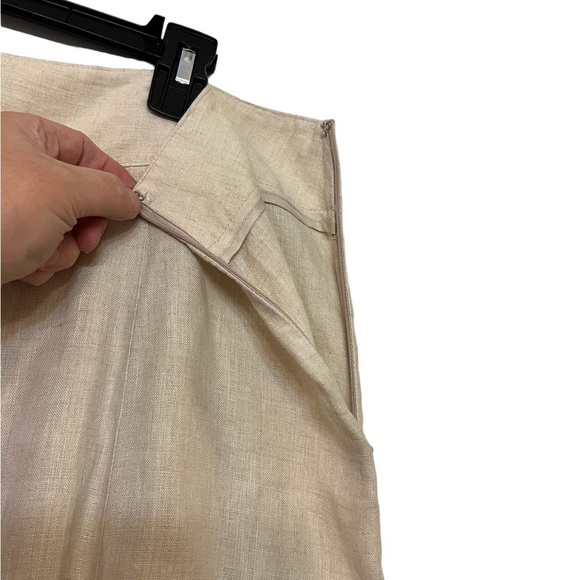 JM Collection linen skirt size 16 - Picture 5 of 7